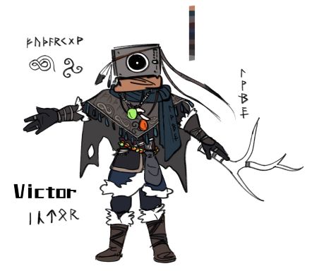 Viking cloth design for Victor